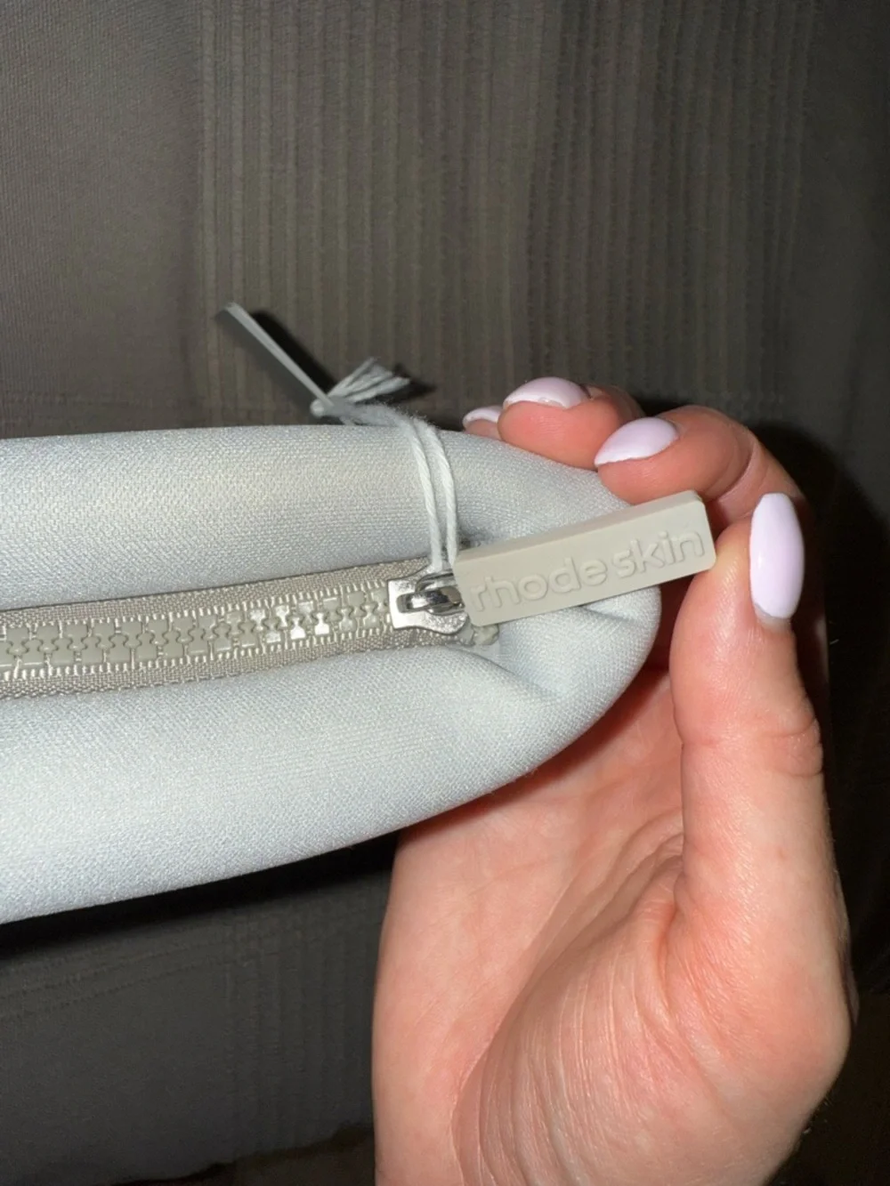 RHODE Bubble makeup bag by Hailey Bieber NWT